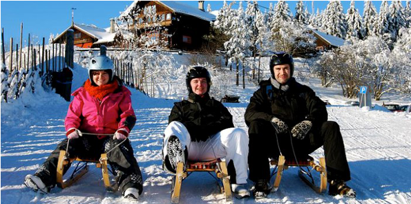 Sledding the slopes of Oslo